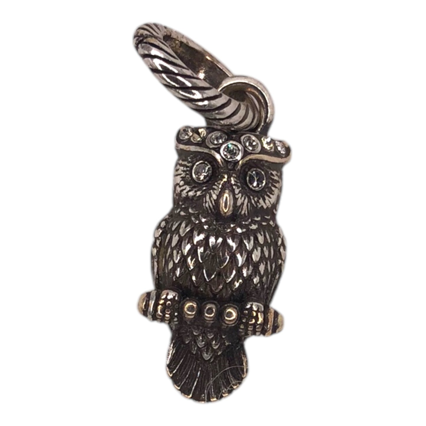 Brighton Wisdom Owl Charm