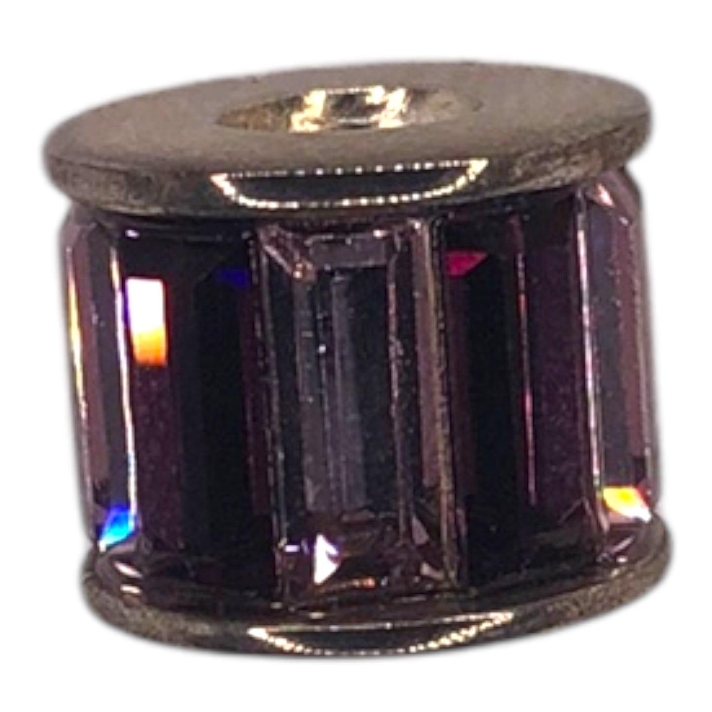 Chamilia Purple Baguette Charm Bead - Retired