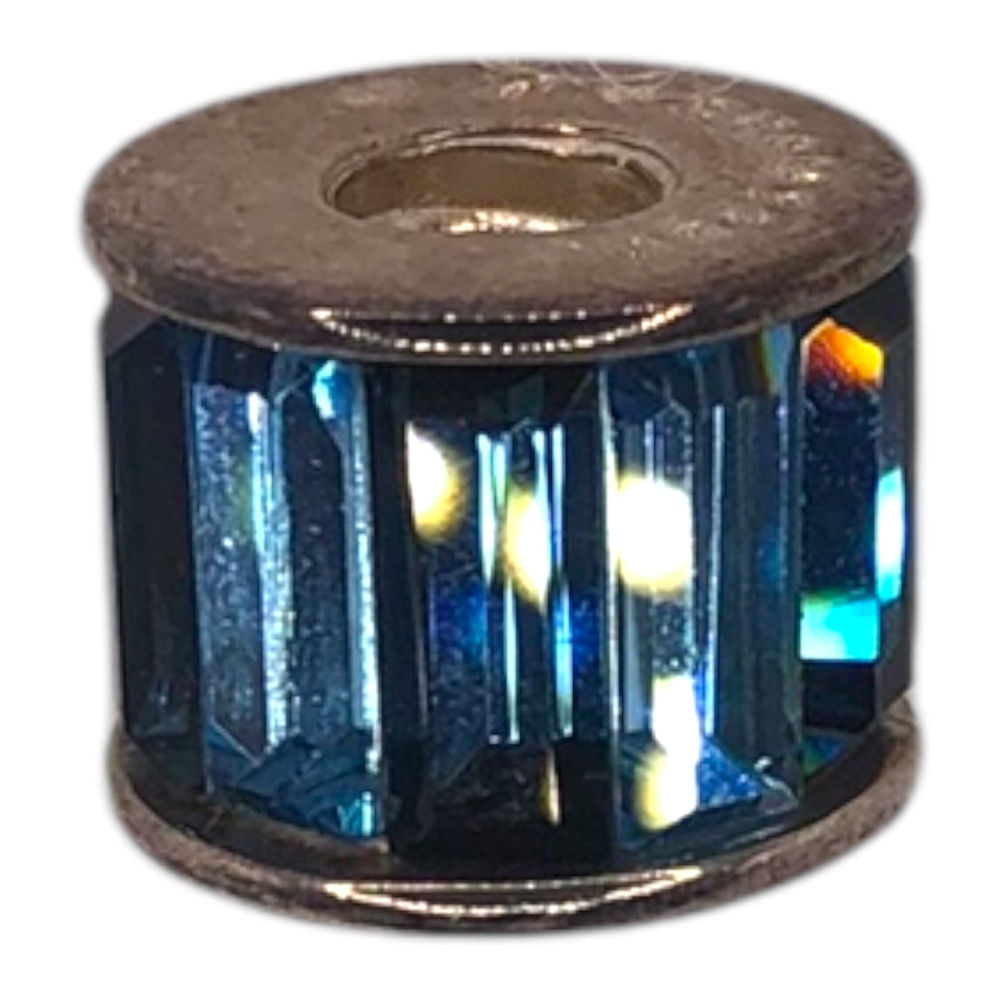 Chamilia Blue Baguette Charm Bead - Retired