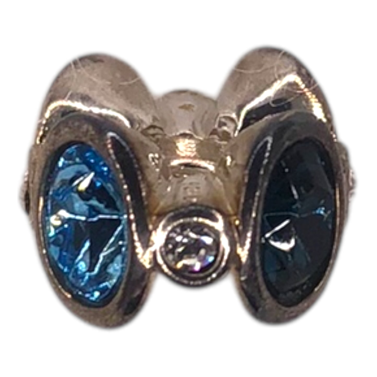 Chamilia Majestic Blue Ovals Charm Bead - Retired