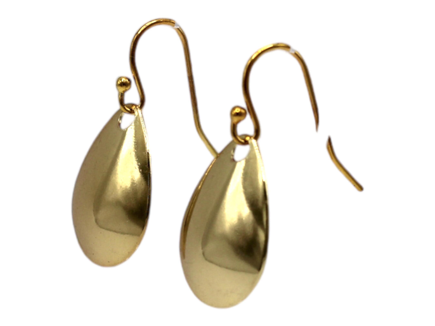 Spinner Earrings with Gold Spoon